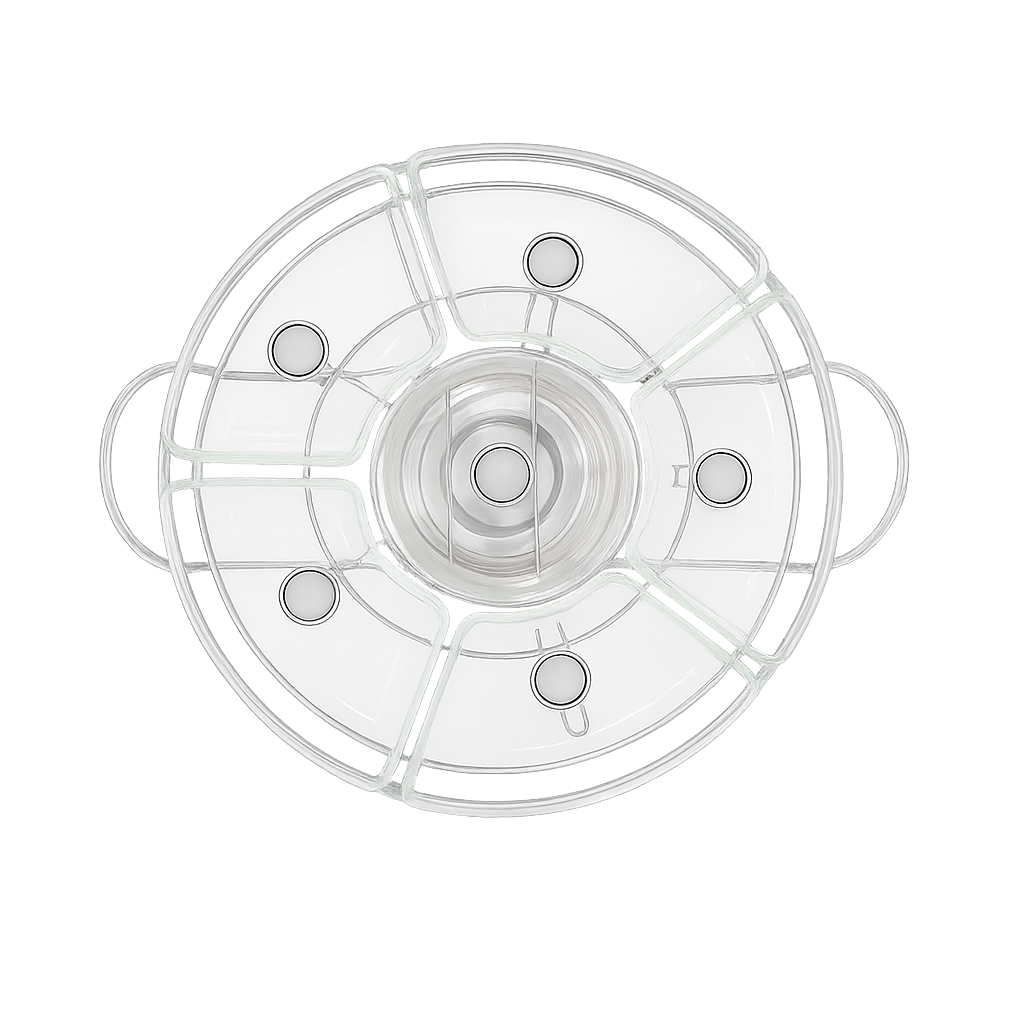 Rechaud giratório 360°